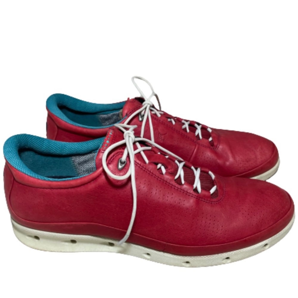 ECCO Biom Red Leather | Gortex Sneakers